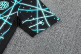 25-26 INT Black blue Training Short Suit