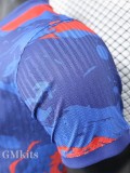 25-26 BAR Blue Red Special Edition Player Version Training Shirts