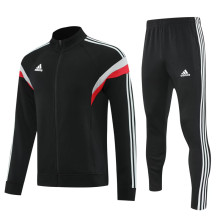2025 AD Black Jacket Tracksuit #2314