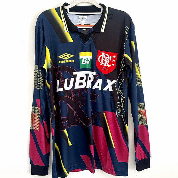 1997 Flamengo GoalKeeper Long Sleeve Retro Soccer Jersey (长袖)