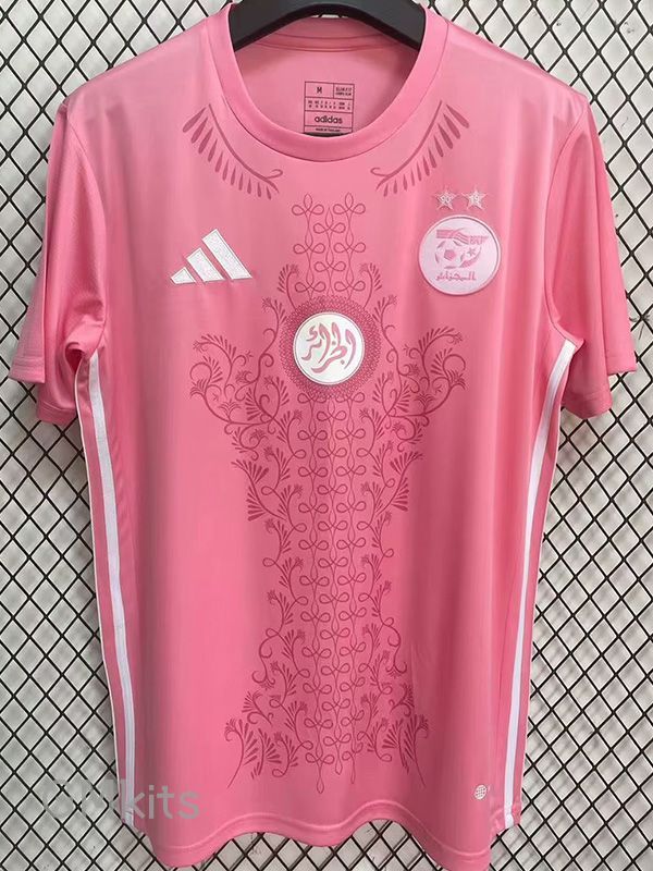 24-25 Algeria Pink Special Edition Fans Soccer Jersey