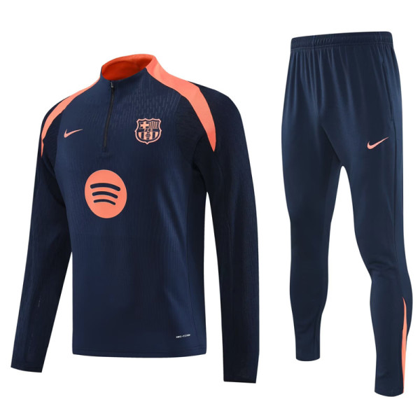 25-26 BAR Royal blue Half Pull Tracksuit (半拉链)