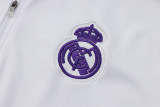 25-26 RMA White Half Pull Tracksuit #B2513(半拉链)