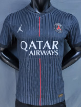 25-26 PSG Jordan Grey Player Version Soccer jersey