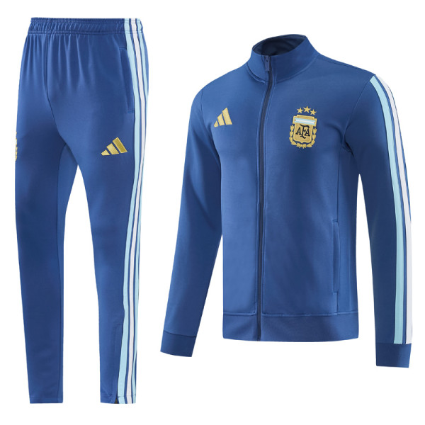 26-27 Argentina Blue Gray Jacket Tracksuit #01