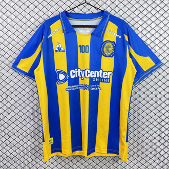 26-27 Rosario Central Home Fans Soccer Jersey