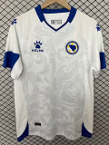 26-27 Bosnia and Herzegovina Away Fans Soccer Jersey (Right-Arm Patch)