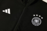 26-27 Germany Black Jacket Tracksuit #01