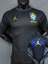 26-27 Brazil Black Player Version Training shirts