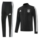 26-27 Germany Black Jacket Tracksuit #01