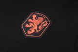 26-27 Netherlands Black Training Short Suit #J26029