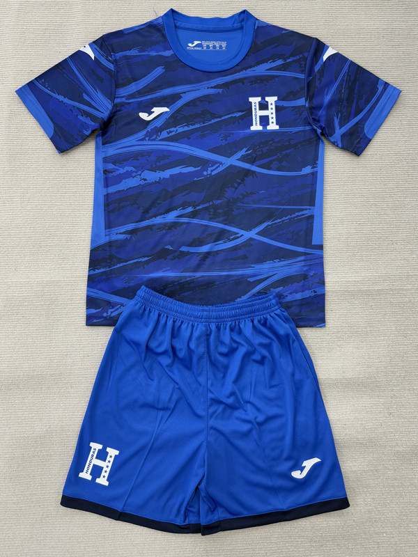 26-27 Honduras Fourth Kids Soccer Jersey