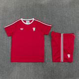 26-27 Man Utd Red Training Short Suit