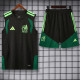 26-27 Mexico Black Tank top and shorts suit
