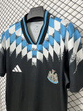 26-27 Newcastle Black Casual Edition Fans Soccer Jersey