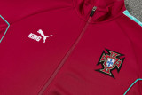 26-27 Portugal Red Jacket Tracksuit