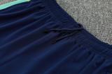 26-27 Brazil Lake blue Half Pull Tracksuit (半拉链)