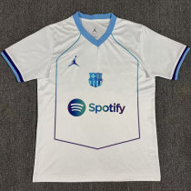 26-27 BAR White Blue Special Edition Fans Training shirts