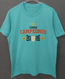2026 Spain Lake blue Campeones High Quality T-Shirt (三叶标)