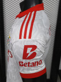 26-27 Benfica White Player Version Soccer Jersey