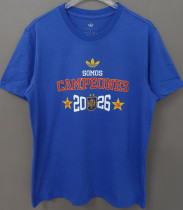 2026 Spain Fancy blue Campeones High Quality T-Shirt (三叶标)