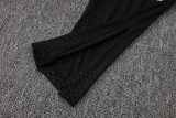 26-27 LIV Black Half Pull Tracksuit #B26081(半拉链)