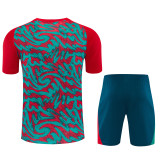 26-27 Portugal Red Green Training Short Suit