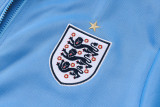 26-27 England Light blue Jacket Tracksuit #A26070