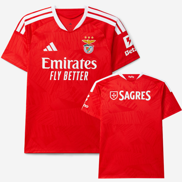 26-27 Benfica Home Fans Soccer Jersey (全广告)