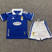 26-27 Real Oviedo Home Kids Soccer Jersey