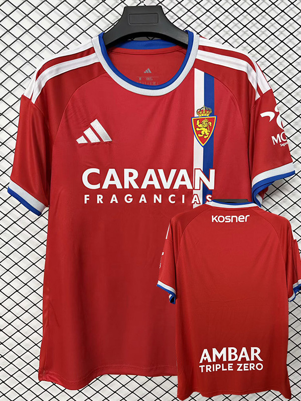 26-27 Zaragoza Away Fans Soccer Jersey