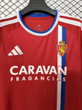 26-27 Zaragoza Away Fans Soccer Jersey