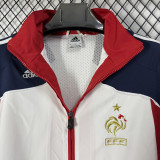 2007-2008 France Royal blue Retro Windbreaker