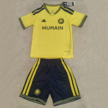 26-27 AL-Nassr Home Kids Soccer Jersey
