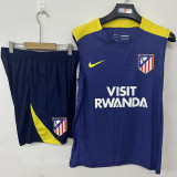 26-27 ATM Royal blue Tank top and shorts suit (背心短裤)