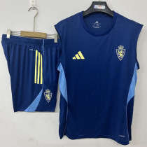 26-27 Zaragoza Lake blue Tank top and shorts suit (背心短裤)