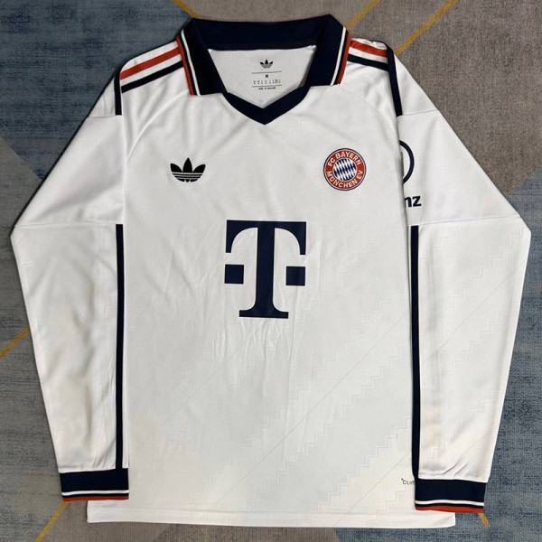 26-27 Bayern Away Long Sleeve Soccer Jersey (长袖)