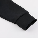 2026 AD Black Hoodie Jacket Tracksuit #AM06