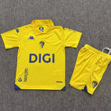 26-27 Cadiz Home Kids Soccer Jersey
