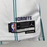 Hornets KNUEPPEL #7 White Home Top Quality Hot Pressing NBA Jersey (Trapeze Edition) 飞人版