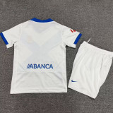 26-27 La Coruna Third Kids Soccer Jersey