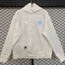 26-27 Man City White Hoody 白色(加绒)蓝标