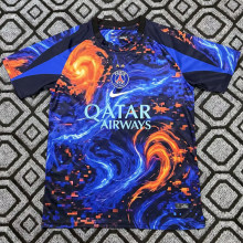 26-27 PSG Blue Red Special Edition Training shirts