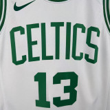 Celtics GEORGE #13 White Top Quality Hot Pressing NBA Jersey