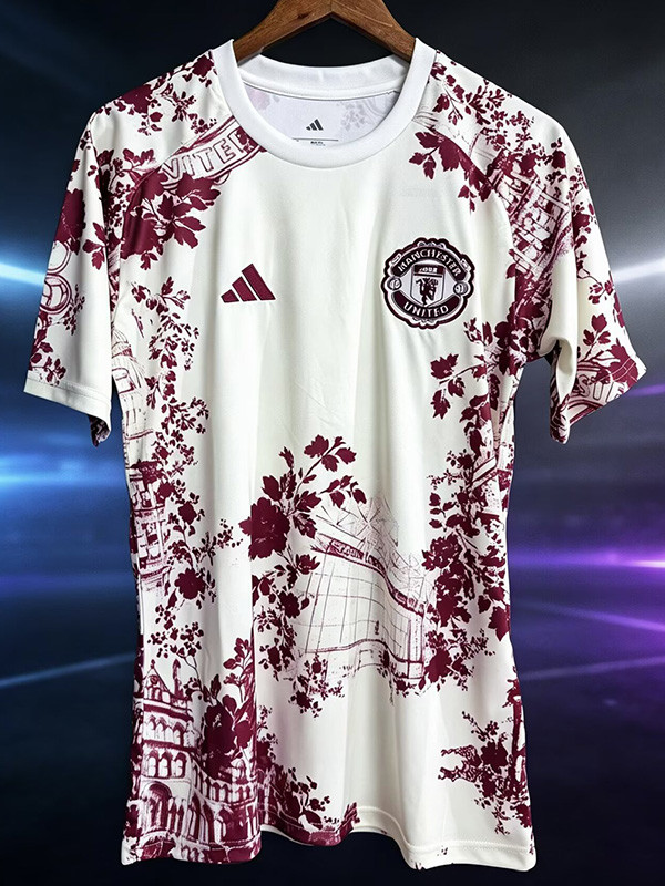 26-27 Man Utd Flower Special Edition Training shirts