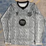 26-27 BAR Grey Goalkeeper Long Sleeve Soccer Jersey (长袖)