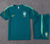 26-27 Brazil Dark green Training Short Suit #J26082