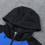 26-27 INT Black Windbreaker Suit (Hoodie)(风衣套装)