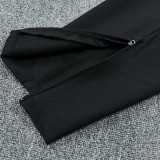 26-27 INT Black Windbreaker Suit (Hoodie)(风衣套装)