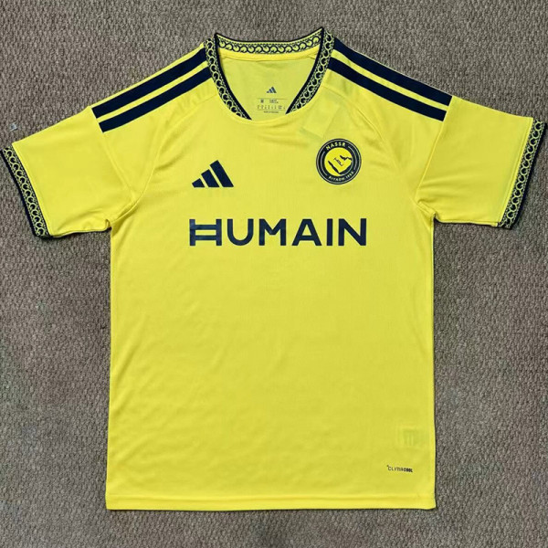 26-27 AL-Nassr Home Fans Soccer Jersey (新广告)